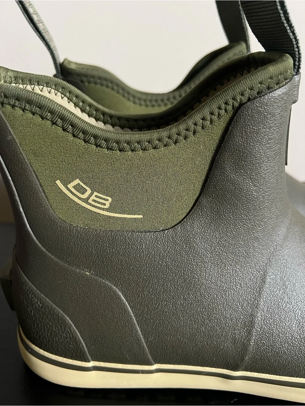 Dive Bomb Industries Men’s Trudge Boots Size 9 Covert Green Waterproof Neoprene